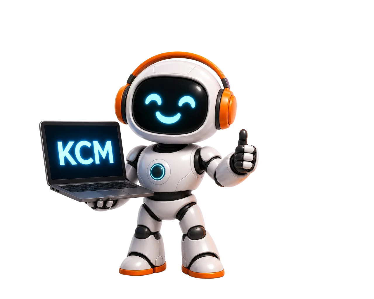 KCM AI assistant mascot